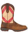 Image #2 - Durango Men's Florida State Flag Western Performance Boots - Square Toe, Brown, hi-res