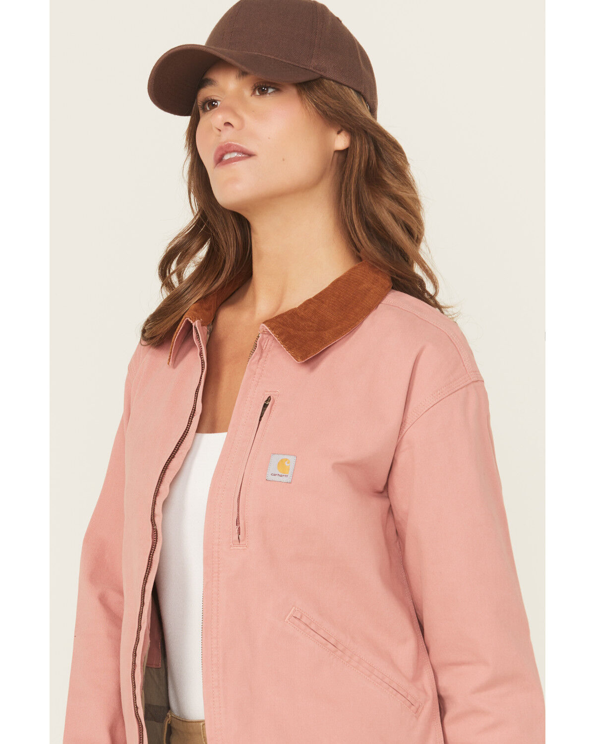 Carhartt Women's Rugged Flex® Loose Fit Canvas Detroit