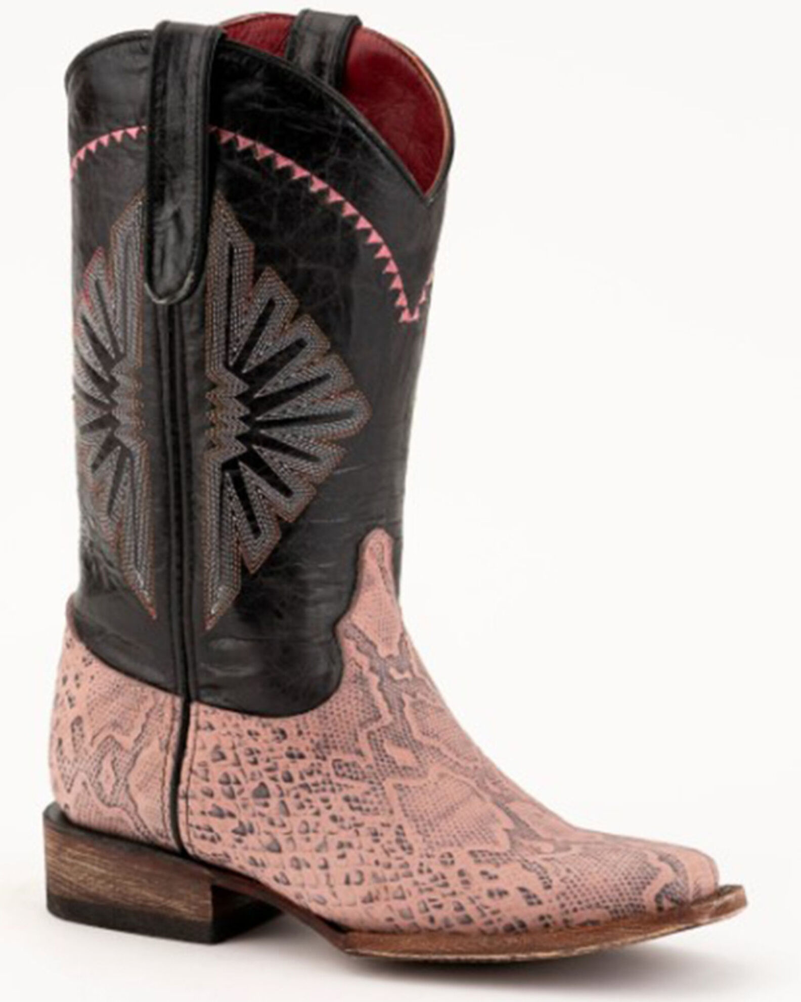 Ferrini Women s Boa Snake Print Western Boots Square Toe Sheplers