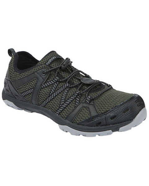 Image #1 - Northside Men's Cedar Rapids Lightweight Mesh Hiking Shoes - Soft Toe, Olive, hi-res