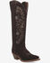 Image #1 - Laredo Women's Solara Tall Western Boots - Snip Toe, Chocolate, hi-res