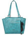 Montana West Women's Southwest Print Concealed Carry Tote Bag, Turquoise, hi-res