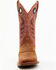 Image #4 - RANK 45® Men's Warrior Xero Gravity Western Performance Boots - Broad Square Toe, Red, hi-res