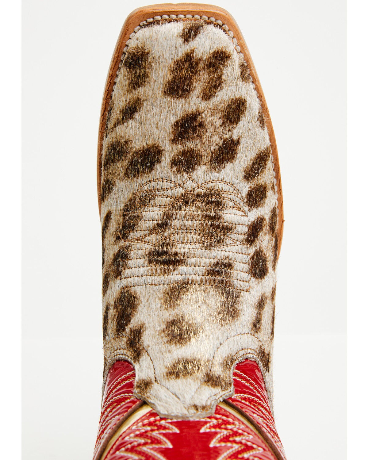 Image #6 - Ariat Women's Futurity Fort Worth Western Boots - Square Toe, Red, hi-res