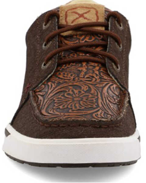 Image #4 - Twisted X Women's Kick's Casual Shoes - Moc Toe , Brown, hi-res