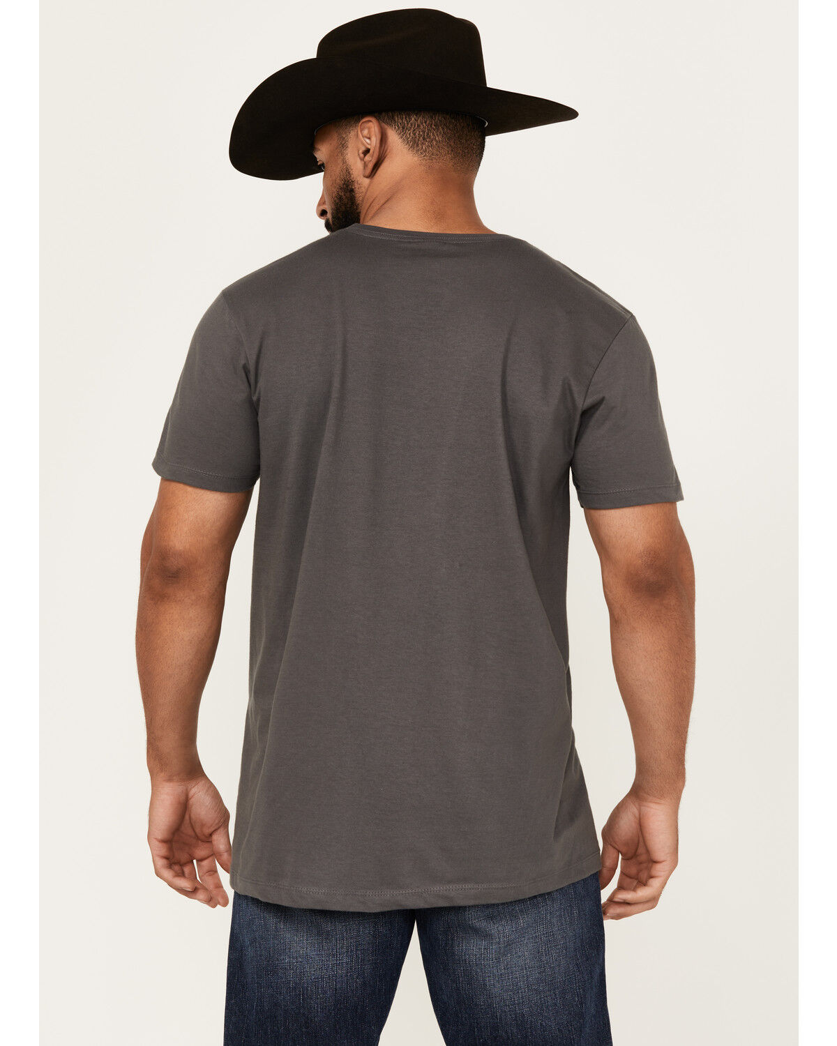Image #4 - Cody James Men's Bullhead Guns Short Sleeve Graphic T-Shirt, Grey, hi-res