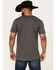 Image #4 - Cody James Men's Bullhead Guns Short Sleeve Graphic T-Shirt , Grey, hi-res