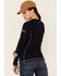 Image #3 - Ariat Women's FR Long Sleeve Polartec Top, Navy, hi-res