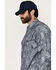 Image #2 - Ariat Men's FR Pacific Long Sleeve Snap Work Shirt, Navy, hi-res