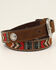 Ariat Men's Southwestern Beaded Western Belt, , hi-res