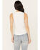 Image #4 - White Crow Women's Red, White and Beer Graphic Tank, White, hi-res
