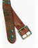 Image #2 - Bed Stu Women's Oxy II Tan Multi Turquoise Patina Studded Leather Belt, , hi-res