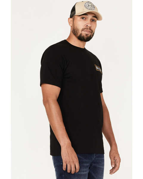 Image #2 - Brixton Men's Truss Logo Graphic T-Shirt, Black, hi-res