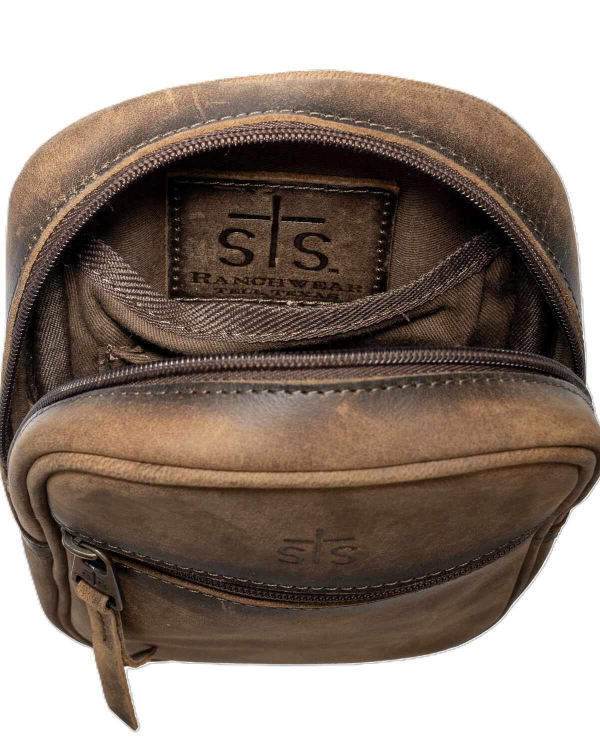 Image #6 - STS Ranchwear by Carroll Women's Baroness Auzlyn Crossbody Bag, Brown, hi-res