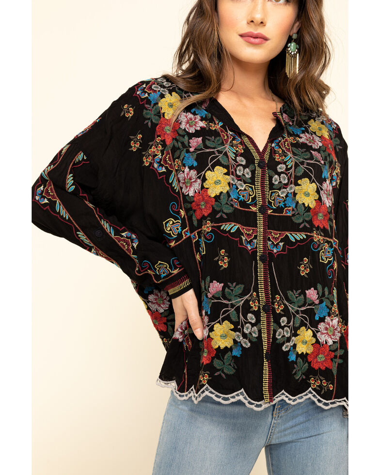 johnny was cabo button down blouse