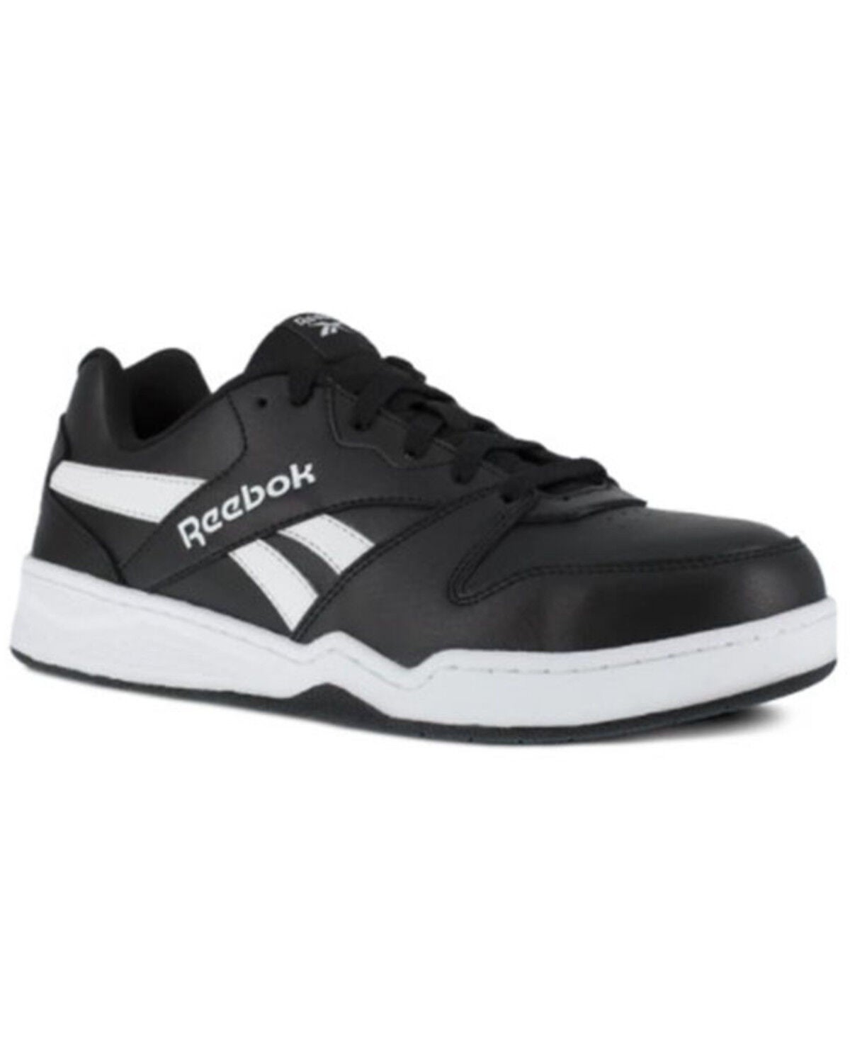 reebok Men's Casual Work Shoes - Composite Toe, Black, hi-res