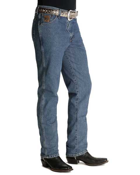 Cinch Men's Bronze Label Tapered Slim Fit Jeans , Midstone, hi-res