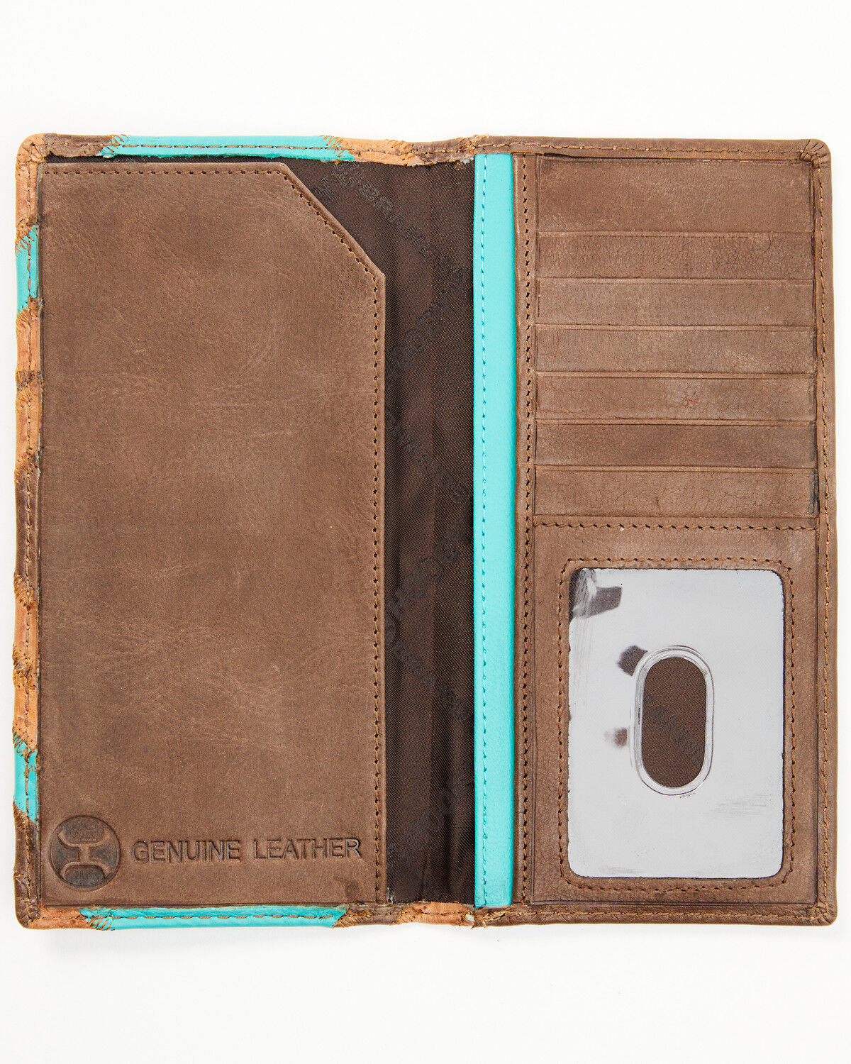 Image #2 - Hooey Men's Patchwork Rodeo Wallet, Brown, hi-res