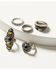 Image #1 - Shyanne Women's Monument Valley 5-Piece Ring Set, Silver, hi-res