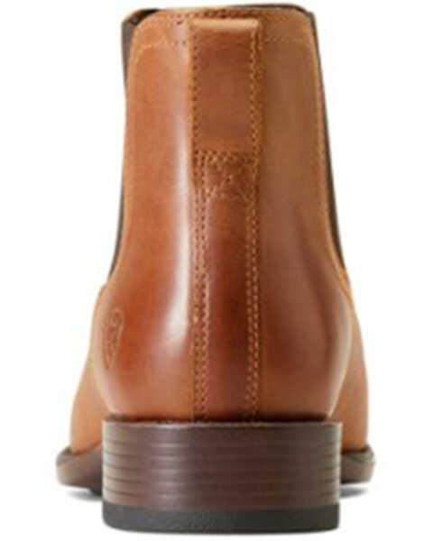 Image #3 - Ariat Men's Booker Ultra Chelsea Boots - Square Toe, Brown, hi-res