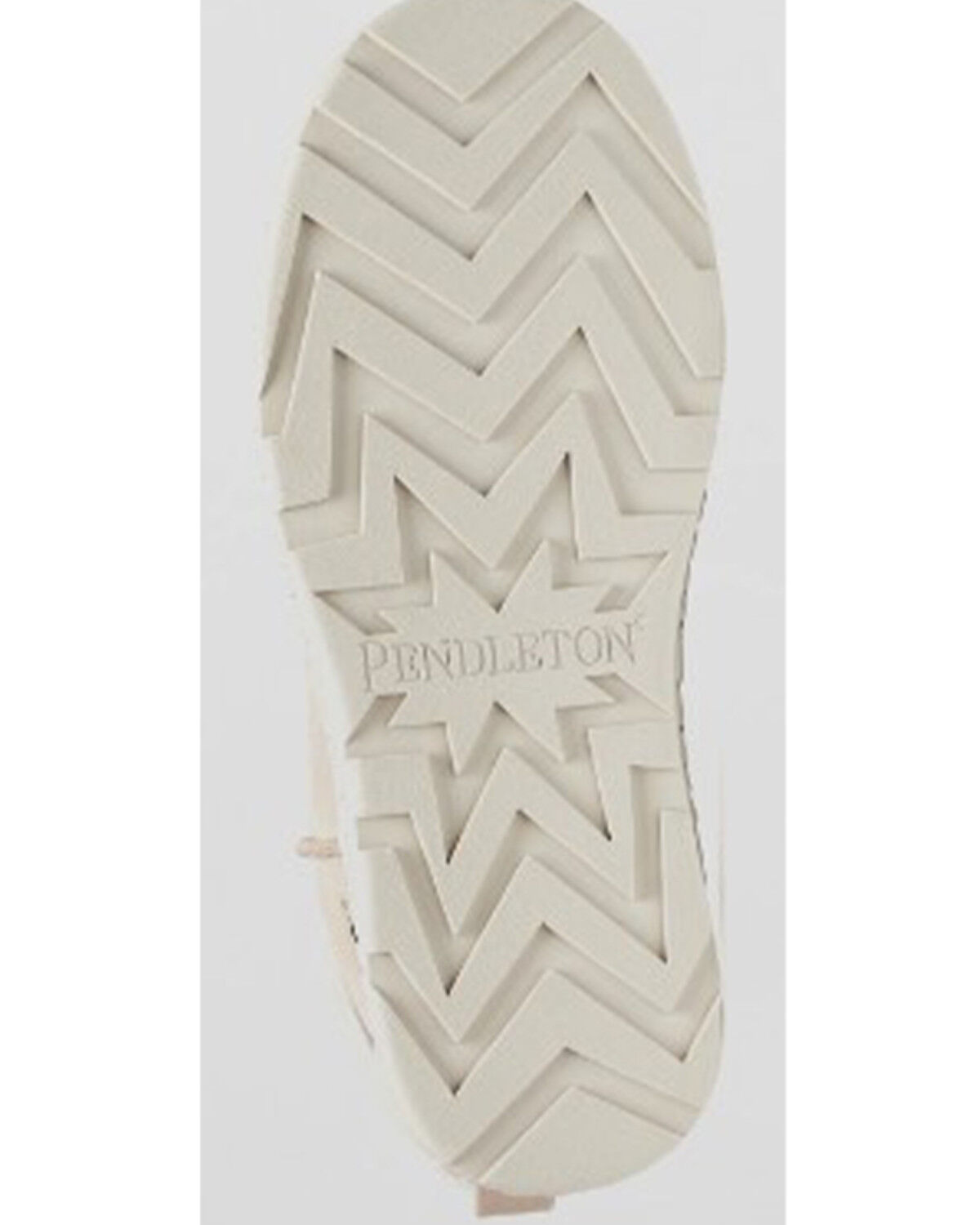 Image #5 - Pendleton Women's Cabin Fold Down Slippers - Round Toe, Cream, hi-res