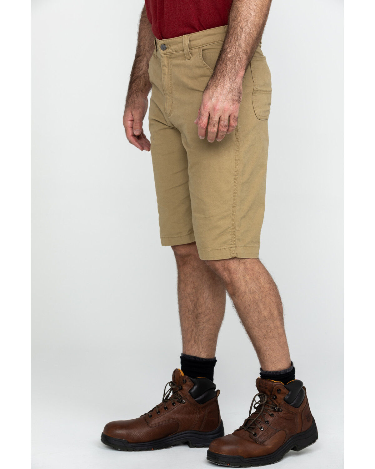 work khaki shorts