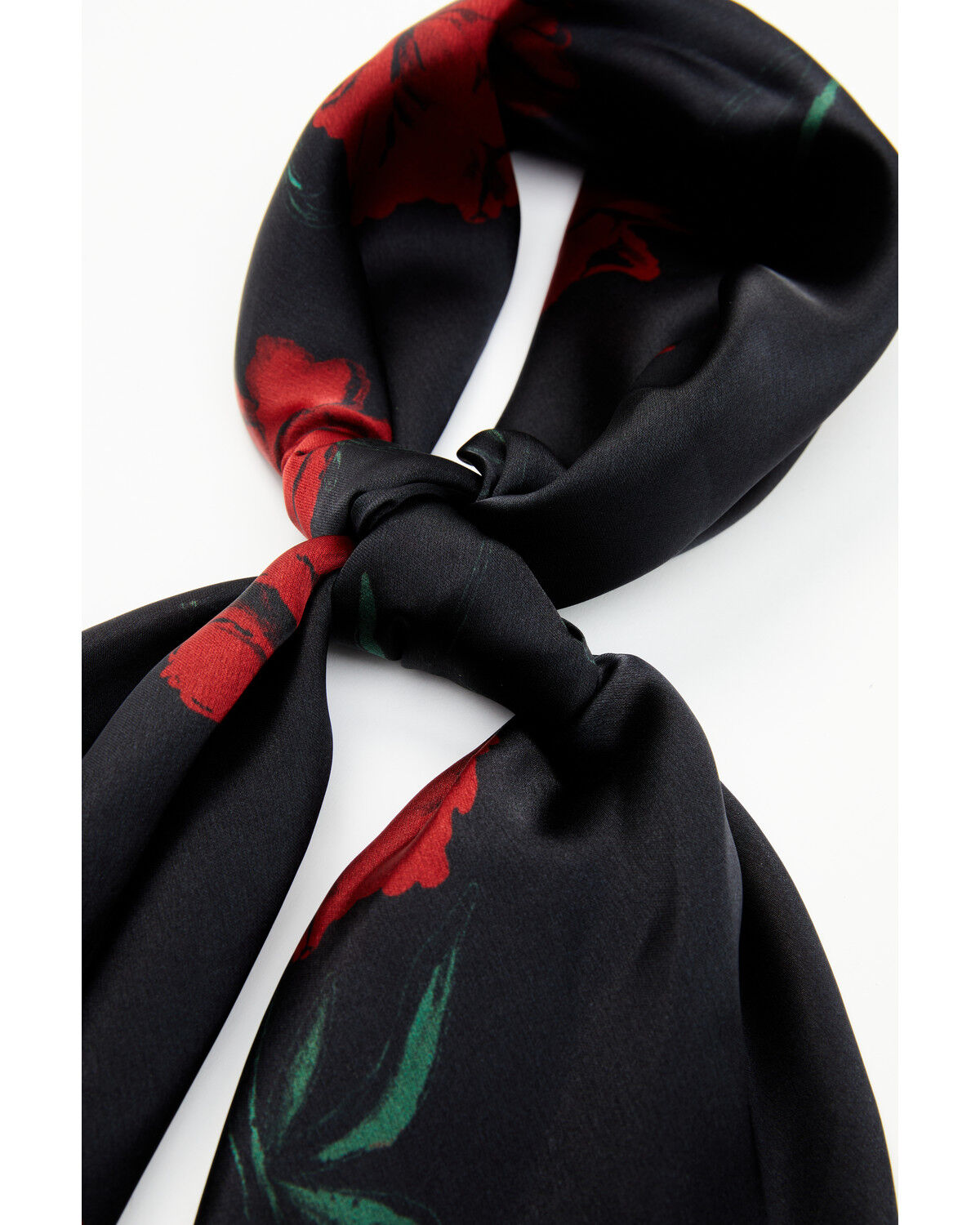Image #4 - Idyllwind Women's Roses Wild Rag, Black, hi-res