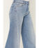 Image #2 - 7 For All Mankind Women's Love Soul Lotta Twisted Seam High Rise Stretch Trouser Jeans, Light Wash, hi-res
