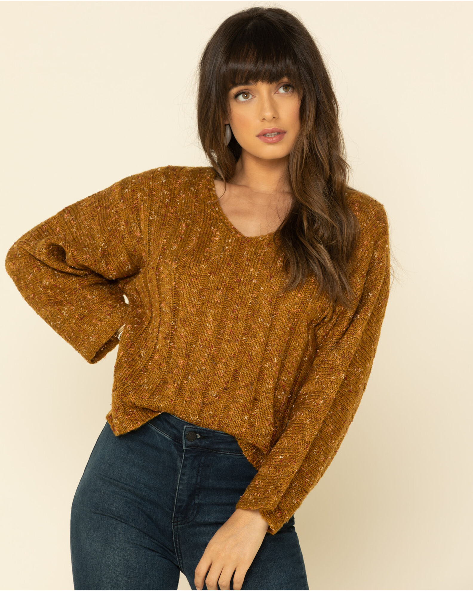 Mustard pullover sweater outlet