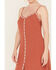 Image #3 - Idyllwind Women's Myrtle Embroidered Trim Maxi Dress, Pecan, hi-res