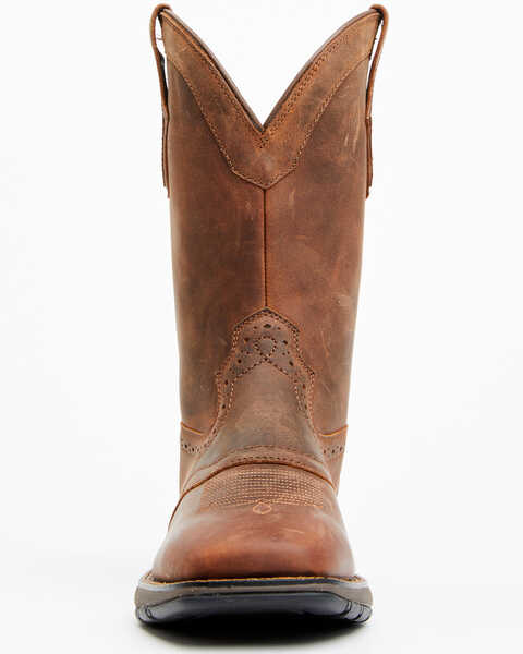 Image #4 - Cody James Men's Summit Lite Performance Western Boots - Broad Square Toe , Caramel, hi-res