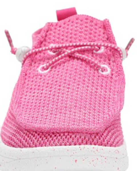Image #4 - Lamo Footwear Girls' Mickey Slip-On Casual Shoes - Moc Toe , Pink, hi-res