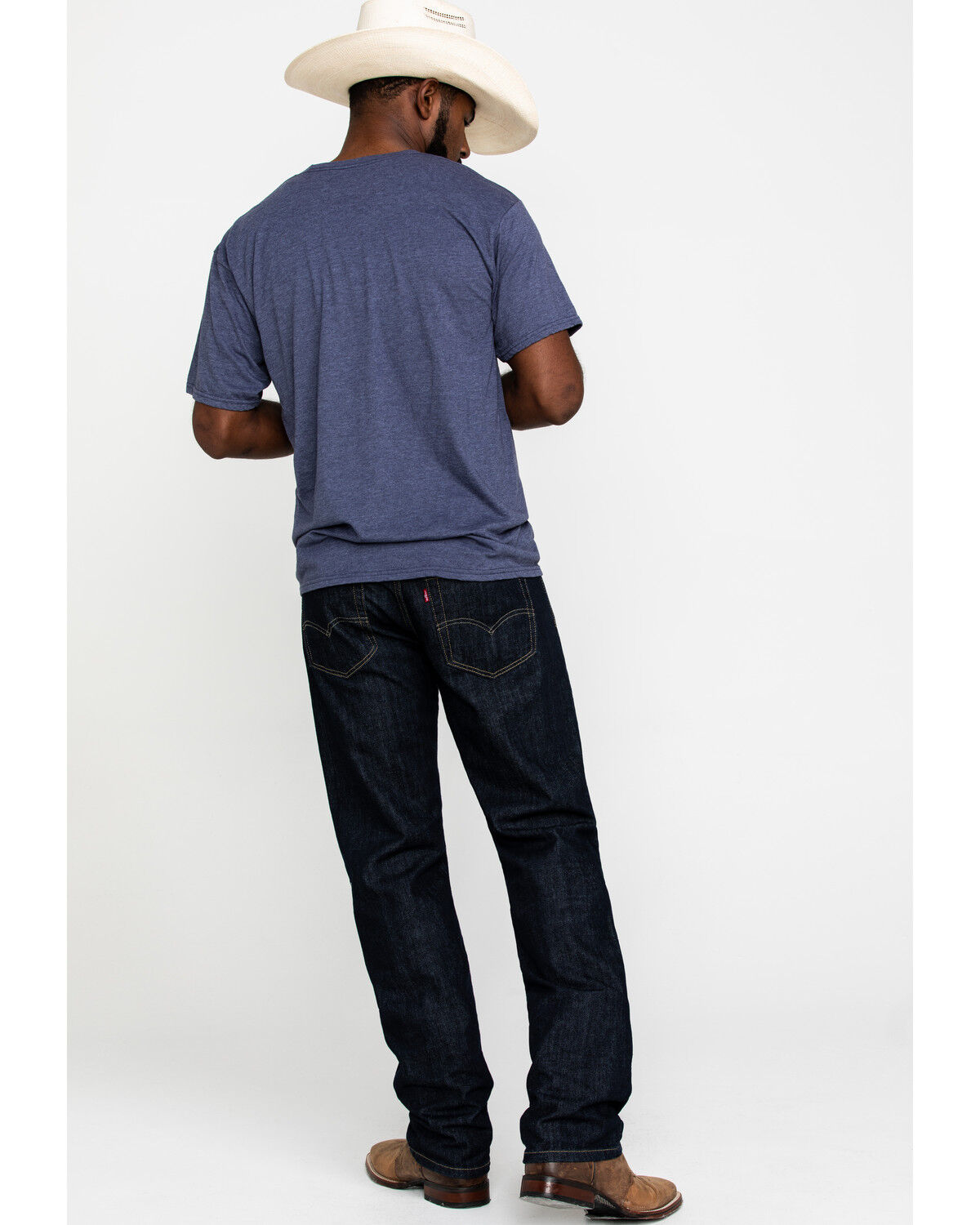 tumbled rigid levis