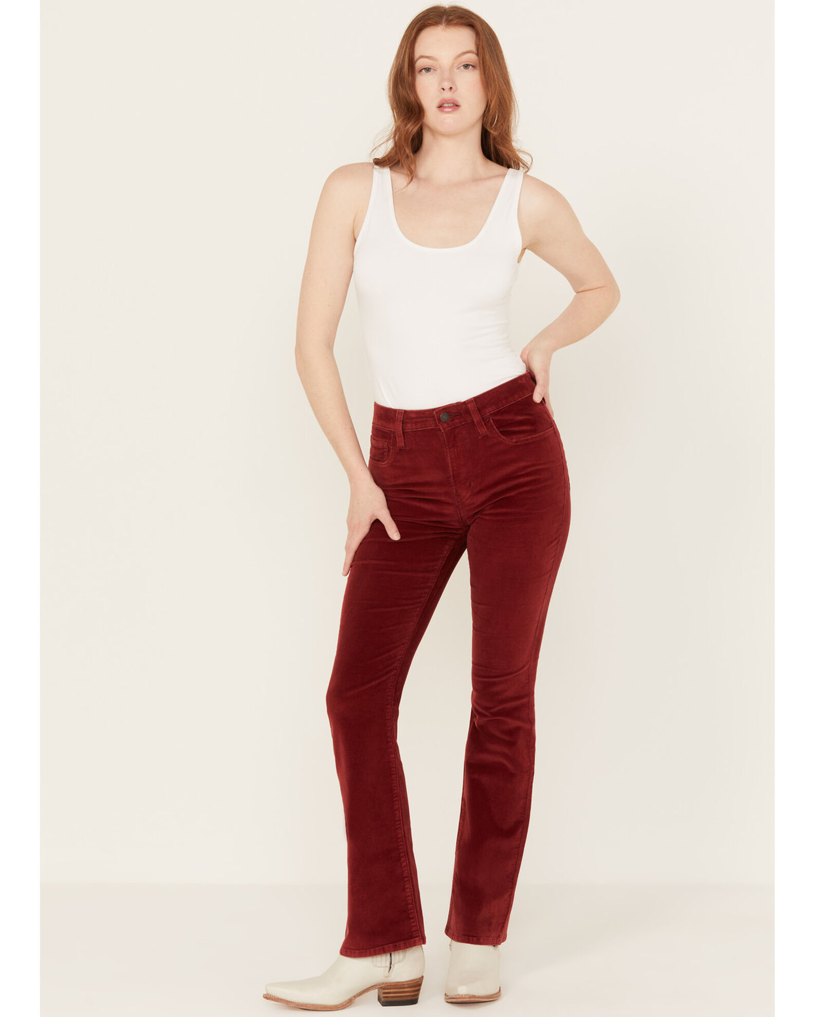 Levi womens corduroy pants bootcut online