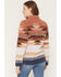 Image #4 - Idyllwind Women's Stallion Southwestern Print Sherpa Button-Down Shacket, Sienna, hi-res