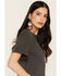 Image #2 - Kimes Ranch Women's It's Cool To Be Kimes Short Sleeve Graphic Tee, Grey, hi-res