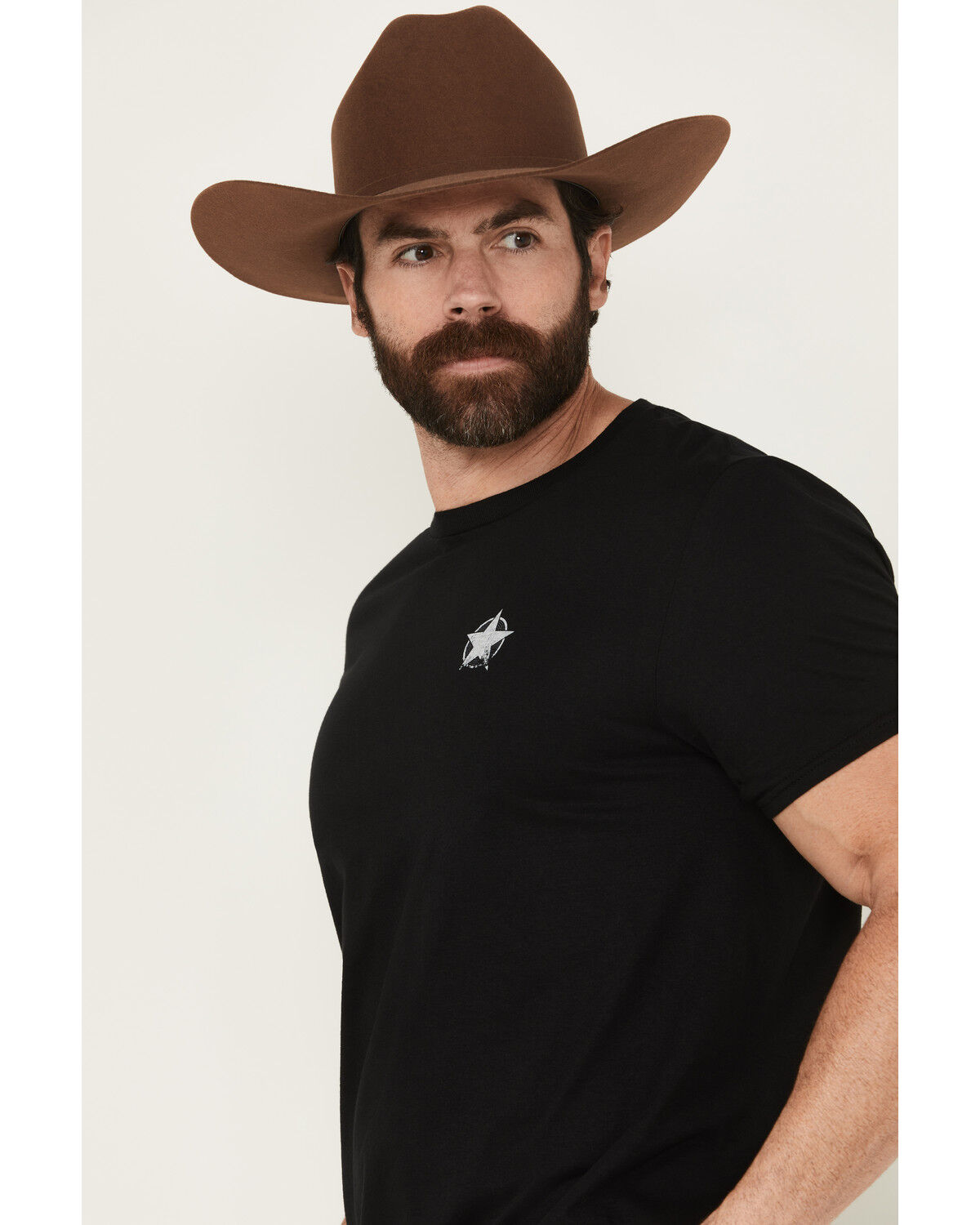 Image #4 - Kick Brass Men's Eagle Short Sleeve Graphic T-Shirt, Black, hi-res
