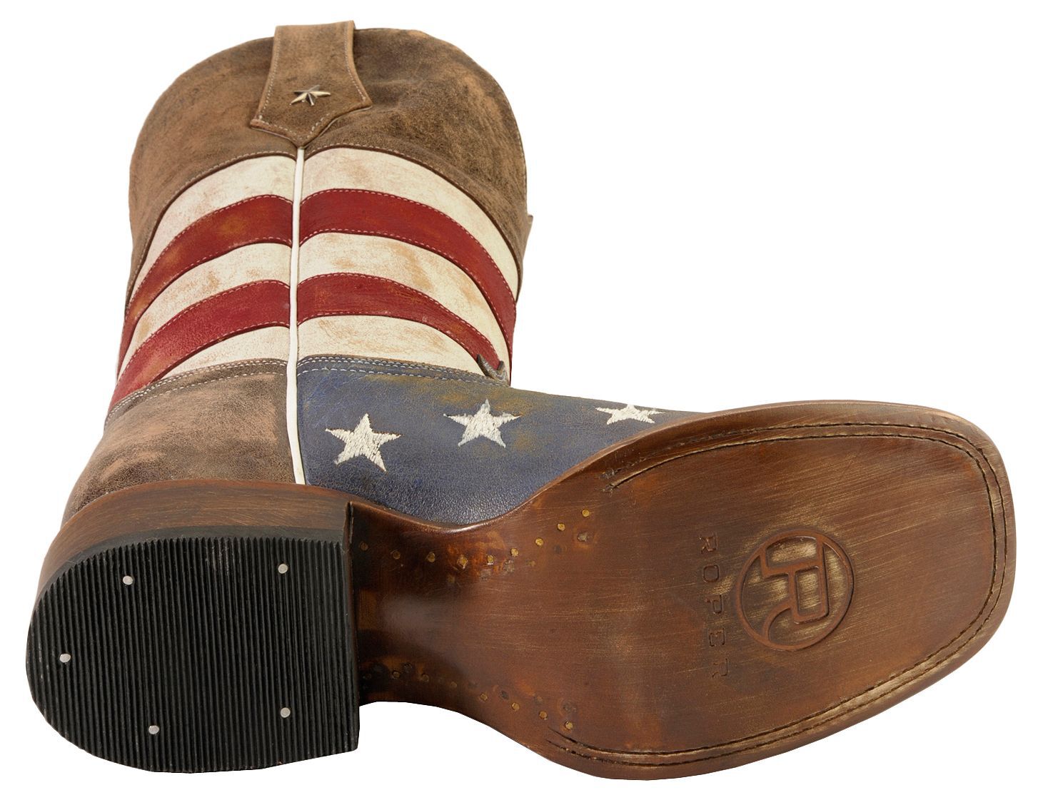 mens patriotic cowboy boots