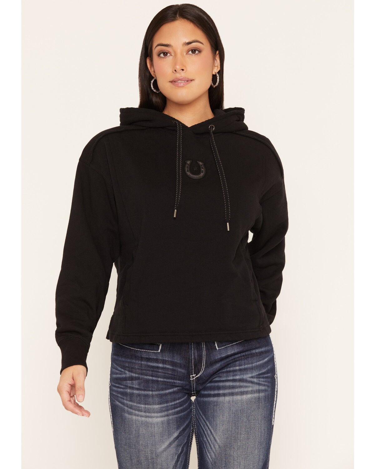 Image #1 - Ariat Women's Daydreamer Hoodie, Black, hi-res