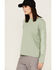 Image #2 - Timberland Pro Women's Cotton Core Long Sleeve Tee, Green, hi-res