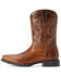 Image #2 - Ariat Men's Sport Boss Western Performance Boots - Square Toe, Brown, hi-res