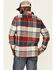 Pendleton Men's Navy & Red Burnside Large Plaid Long Sleeve Button-Down Western Flannel Shirt , Red, hi-res