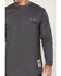 Image #4 - Cody James Men's FR Skull Long Sleeve Graphic T-Shirt, Charcoal, hi-res