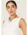 Image #1 - Paige Wallace Women's Longhorn Pendant Spiny Oyster and Turquoise Necklace, Turquoise, hi-res