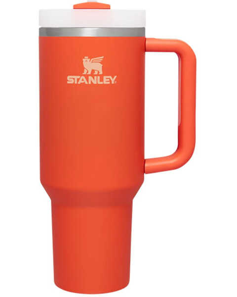 Image #1 - Stanley Quencher H2.0 Flowstate™ 40oz Tumbler , Orange, hi-res
