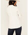 Image #4 - Idyllwind Women's Ravenwood Solid Long Sleeve Snap Shirt, Ivory, hi-res