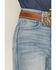 Image #2 - Ariat Women's R.E.A.L. Luana Light Wash Ultra High Rise Wide Stretch Denim Jeans, Light Wash, hi-res
