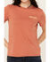 Image #3 - Wrangler Retro Women's Boot Barn Exclusive Long Live Cowboys Short Sleeve Graphic Tee, Rust Copper, hi-res