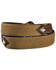 Nocona Concho Billet Leather Belt, Med Brown, hi-res