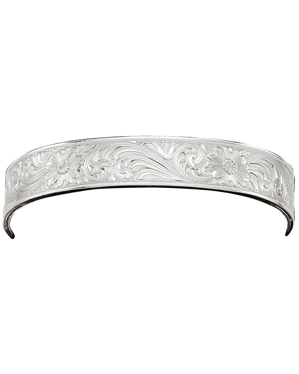 Montana Silversmiths Fully Engraved Cuff Bracelet, Silver, hi-res